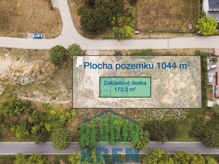 Prodej rozestavěného RD na pozemku 1044 m2, Libeř, Praha – západ